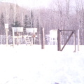 Weather station in winter